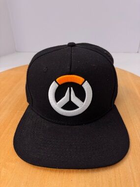 Black Overwatch Logo Snapback Hat - Unbranded